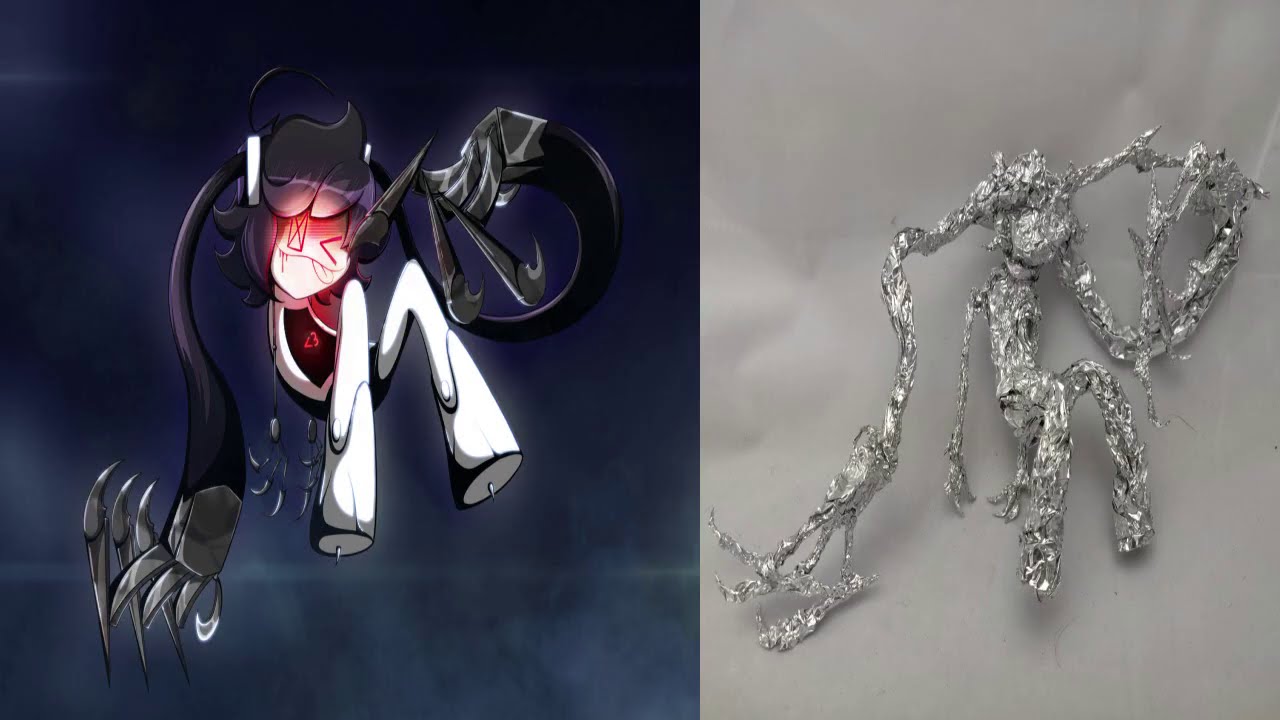 IC-0N - Aluminum Foil Sculpture