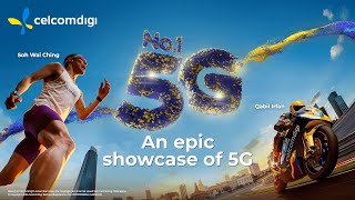An Epic Showcase Of 5G - Feat. Soh Wai Ching Qabil Irfan Celcomdigi