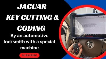 Jaguar Transponder Key Coding and Cutting - Auto Locksmith is Cutting and Coding High Security Key