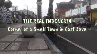 THE REAL INDONESIA || CORNER OF A SMALL TOWN IN EAST JAVA