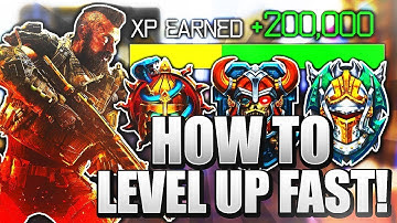 GET 200,000 XP a MATCH - FASTEST WAY to RANK UP COD BO4 (LEVEL UP & PRESTIGE FAST BO4)