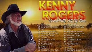 The Best Songs of Kenny Rogers 🤠 Kenny Rogers Greatest Hits Playlist 🤠 Top 40 Songs of Kenny Rogers