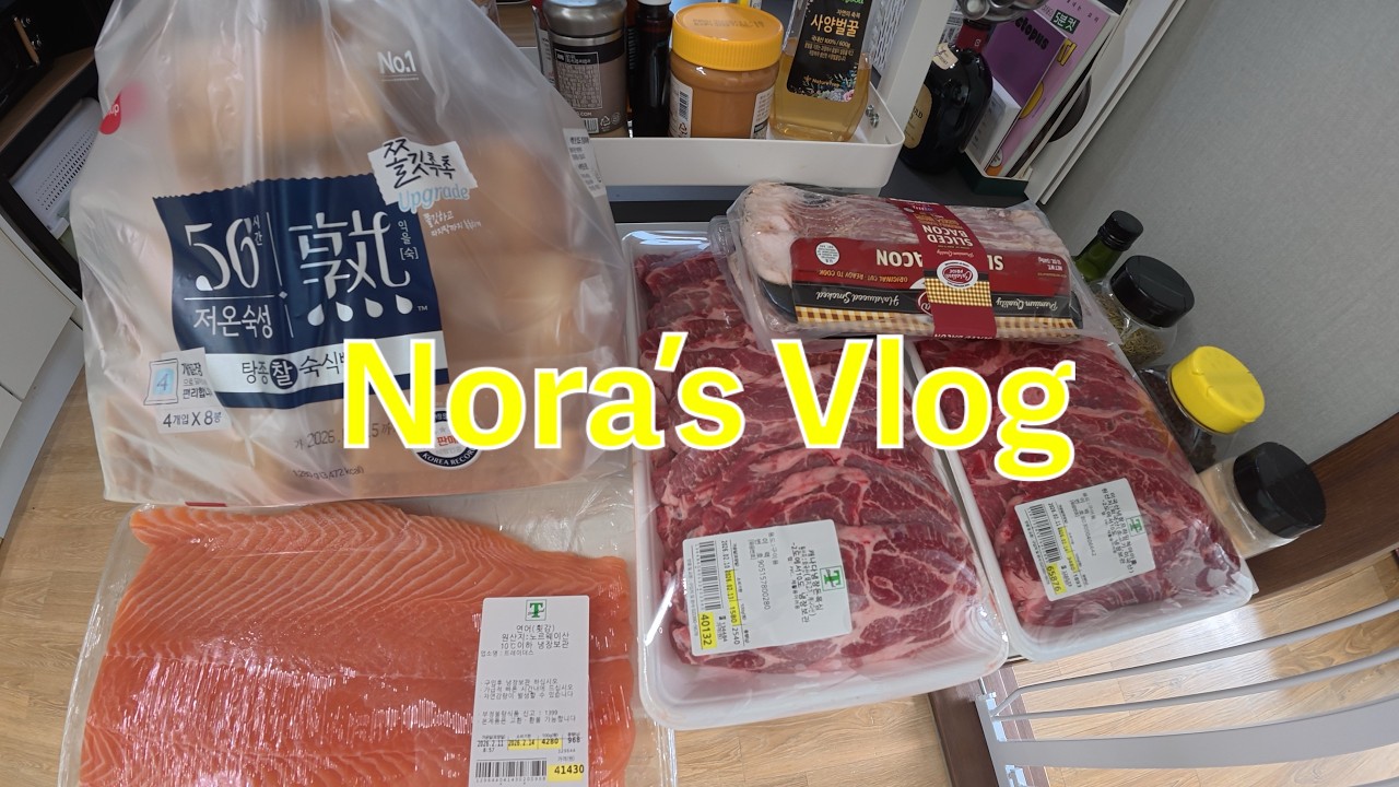 참치김치찌개 ㅣ 초간단 참소스 돼지갈비 ㅣ 야매 생크림케이크 ㅣ 날씨 좋을때 세차하고 트레이더스 장보러 가는 전업주부 vlog