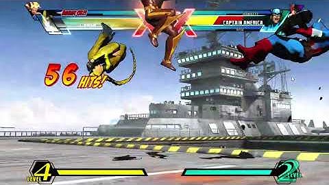 Ultimate Marvel vs Capcom 3: Nova combos