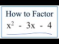 Quadratic Equations and Factoring Concepts