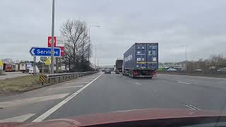 Driving \M1 South Motorway\Jct 27-15A\to M42