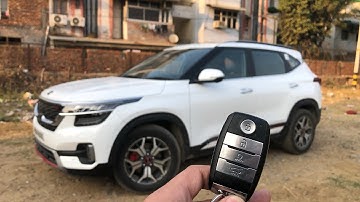 How to Remote Start Kia Cars using Smart Key - Basic Smart Key Features | Kia Seltos and Sonet