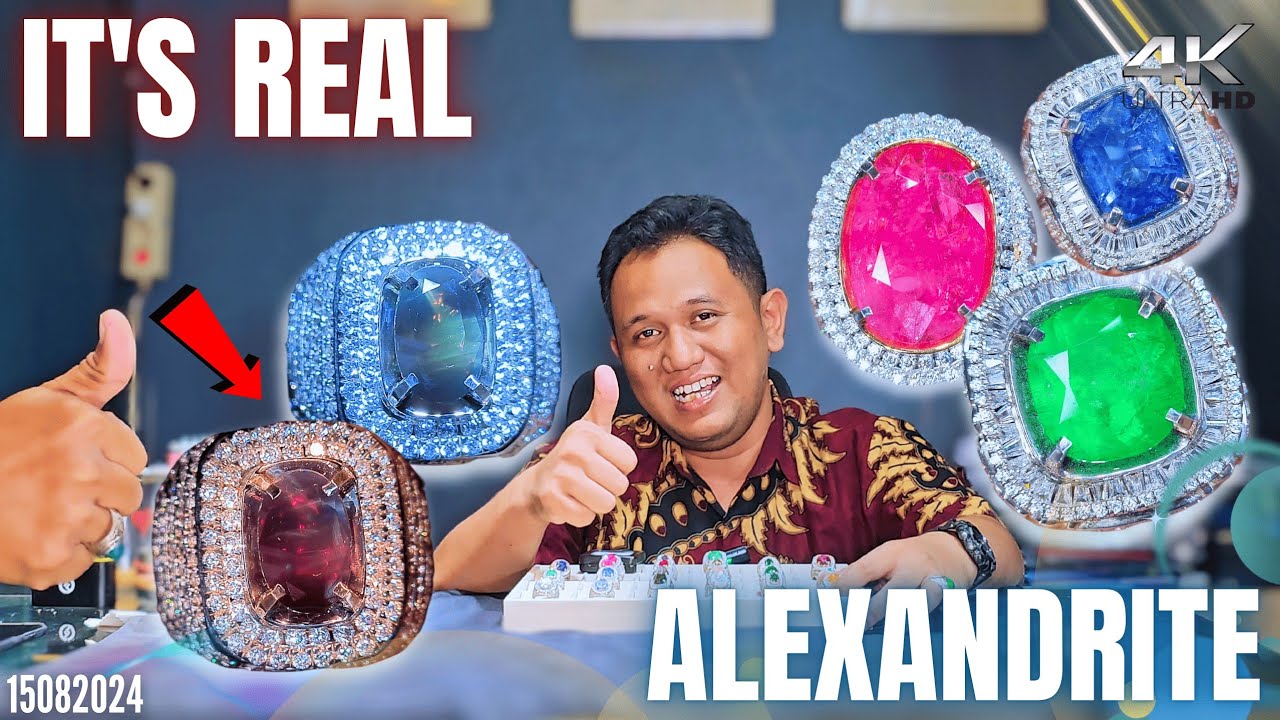 BUKAN YANG BIASA - BIASA ! PERMATA ALEXANDRITE EMERALD RUBY SAPPHIRE | AZHAR GEMSTORE [15/08/24]