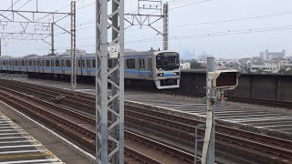 りんかい線70-000形Z8編成　武蔵浦和駅到着