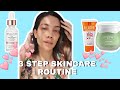 My 3 step Skincare Routine// minimalist Skincare// #shorts #youtubeshorts