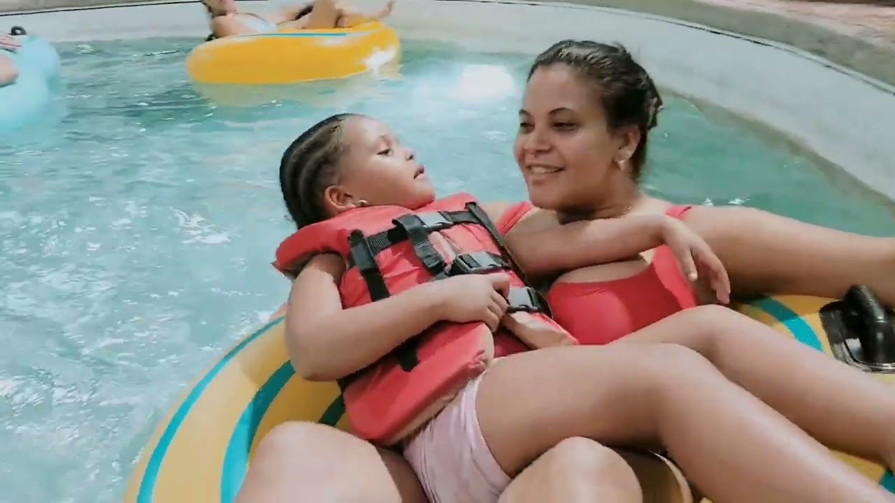 @greatwolflodge  Scarlet just having fun.