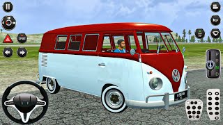 Volkswagen Mini Otobüs Sürüş Simülatör Oyunu - Volkswagen Transporter Mod BUSSID - Android Gameplay screenshot 2