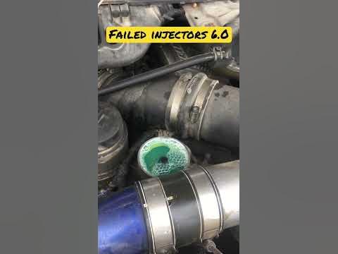 How to test for Failed Injectors on 6.0 #powerstrokediesel #ford - YouTube
