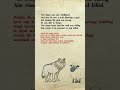the story of the sheep and the sickly wolf. part 2