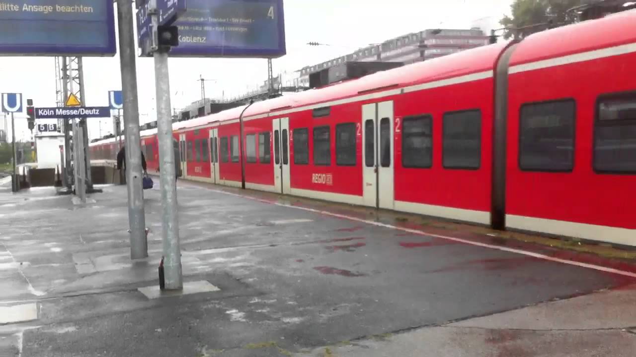 Ausfahrt BR 425 in Köln/Messe-Deutz