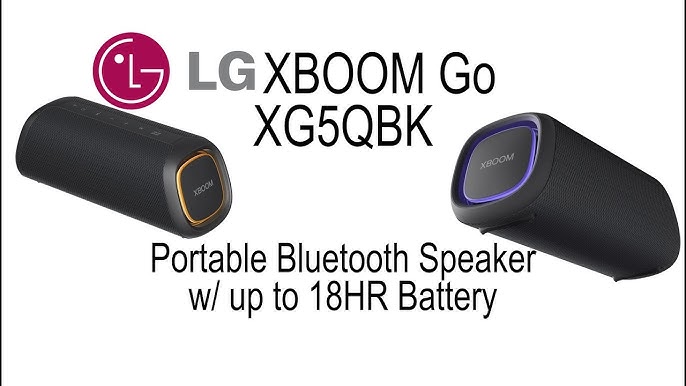 LG XBOOM Go XG7QBK PDP