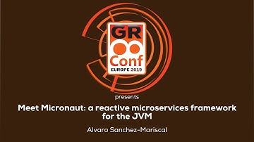 Meet Micronaut: a reactive microservices framework for the JVM