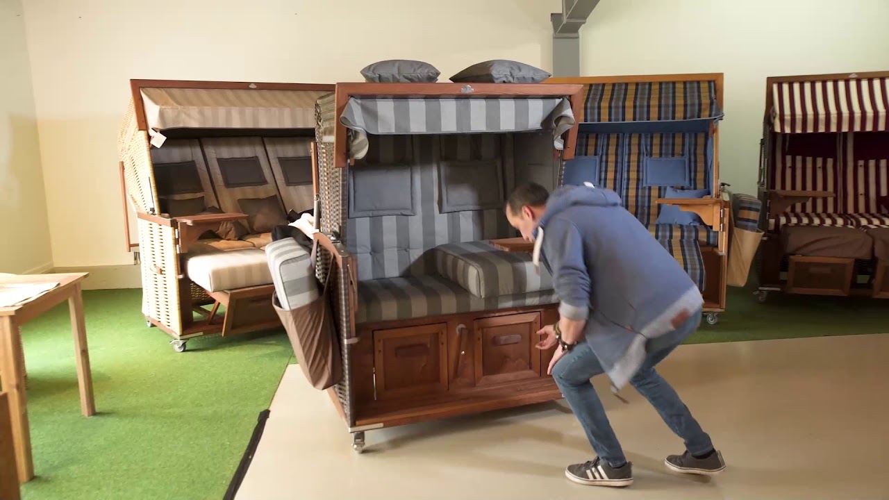 Eiderstedter Strandkörbe, ruckzuck einsatzbereit