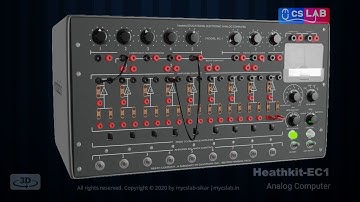 Analog Computer  - Heathkit EC-1 : 3D Model