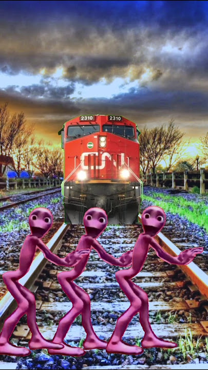 😬BF video railway train attack alien😬 dance vfx 😬video #funny #foryou #vfxshorts 😬