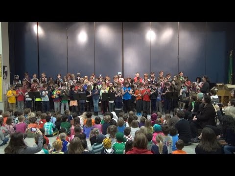 West Woodland Elementary School Third Grade Recorder Concert, March 23, 2016