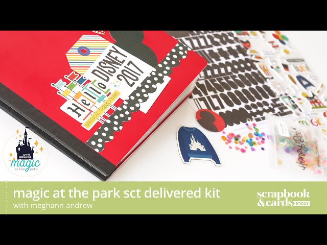 Magic at the Park Album Kit - Scrapbook & Cards Today Magazine