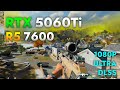 RTX 5060 Ti : Call of Duty Warzone - 1080p Ultra DLSS - Ryzen 5 7600