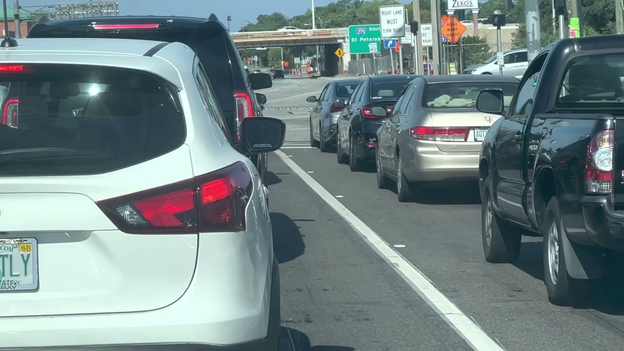 The longest driving video! Driving on Hillsborough Ave from 56th St to McMullen Booth Rd