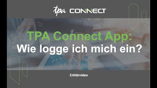 1. TPA Connect App: How do I log in? - TPA Connect App tutorial videos screenshot 5