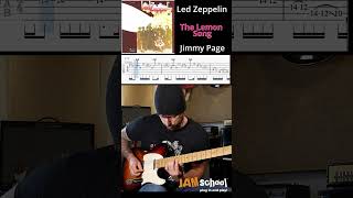 Led Zeppelin The Lemon Song Guitar Solo WIth TAB #shorts #jimmypage #ledzeppelin