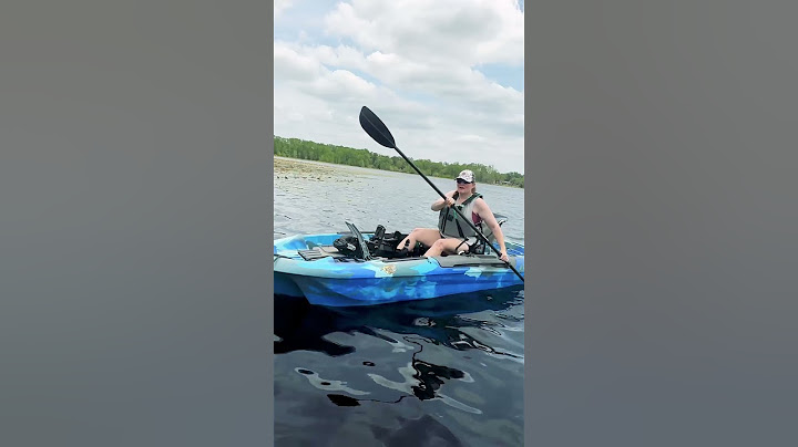 Taking the Big Fish 108 Kayak for a Spin on Our Local Lake!