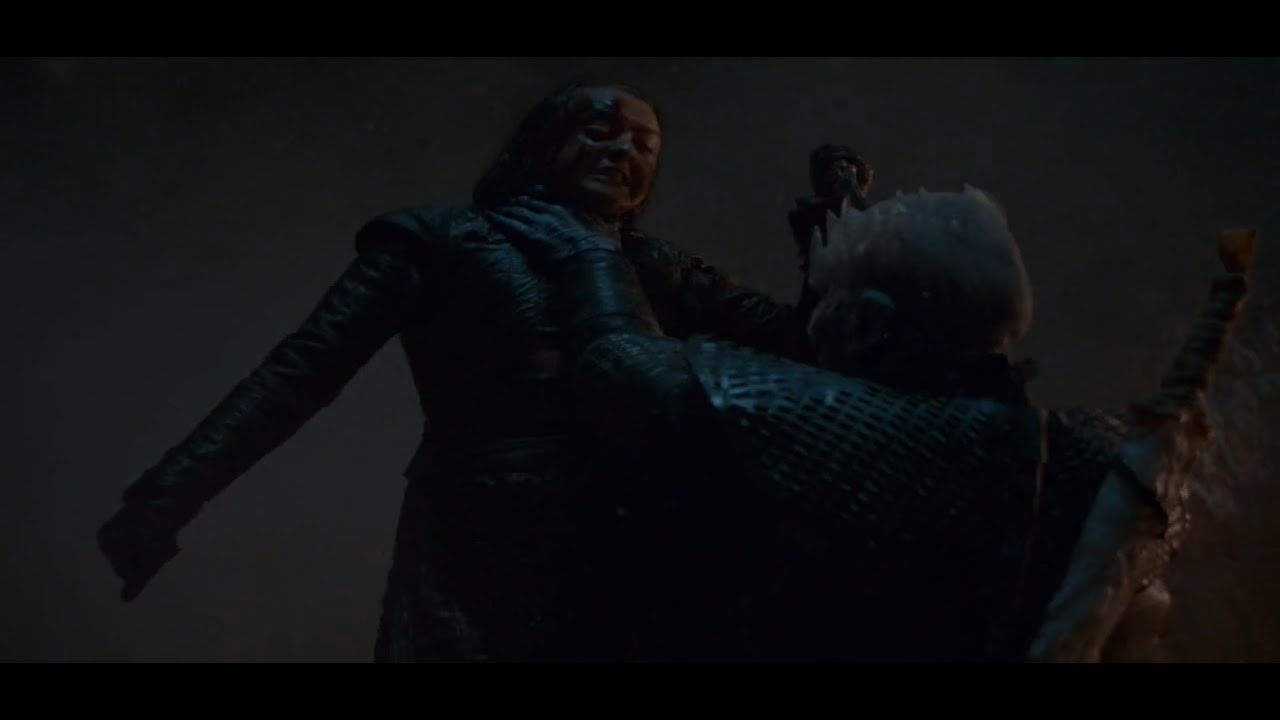 [S8*E3] Arya Kills The Night King Full HD Scene - Game Of Thrones - YouTube