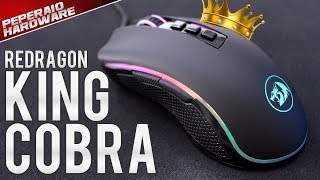 King Cobra M711 FPS - O novo mouse GAMER TOPO DE LINHA da Redragon - Testes práticos e construção