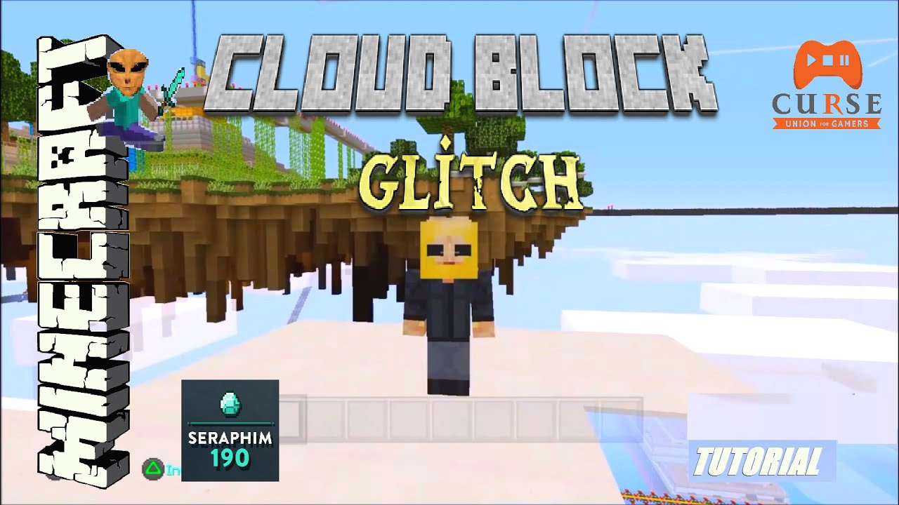 Minecraft PS4 - Cloud Block Glitch / Make Your Own Clouds - PS3 / XBOX ...