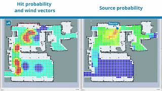 PMFS - Robotic Gas Source Localization with Probabilistic Mapping and Online Dispersion Simulation