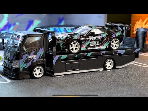 CUSTOM - Wing Truck - HKS - MicroTurbo 1:64 CUSTOM - Wing Truck - HKS - MicroTurbo 1:64