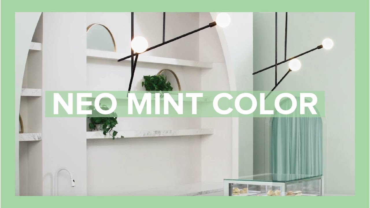 Mint the Spring/Summer 2020 Color Trend