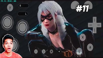 Spiderman Web of Shadows vs Black Cat Android Gameplay | part 11 | TheHarshGahalot