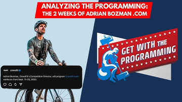 Analyzing 2 Weeks of Adrian Bozman