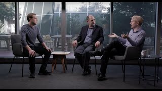 Mark Zuckerberg talks to Tyler Cowen (Economist), and Patrick Collison (CEO of Stripe)