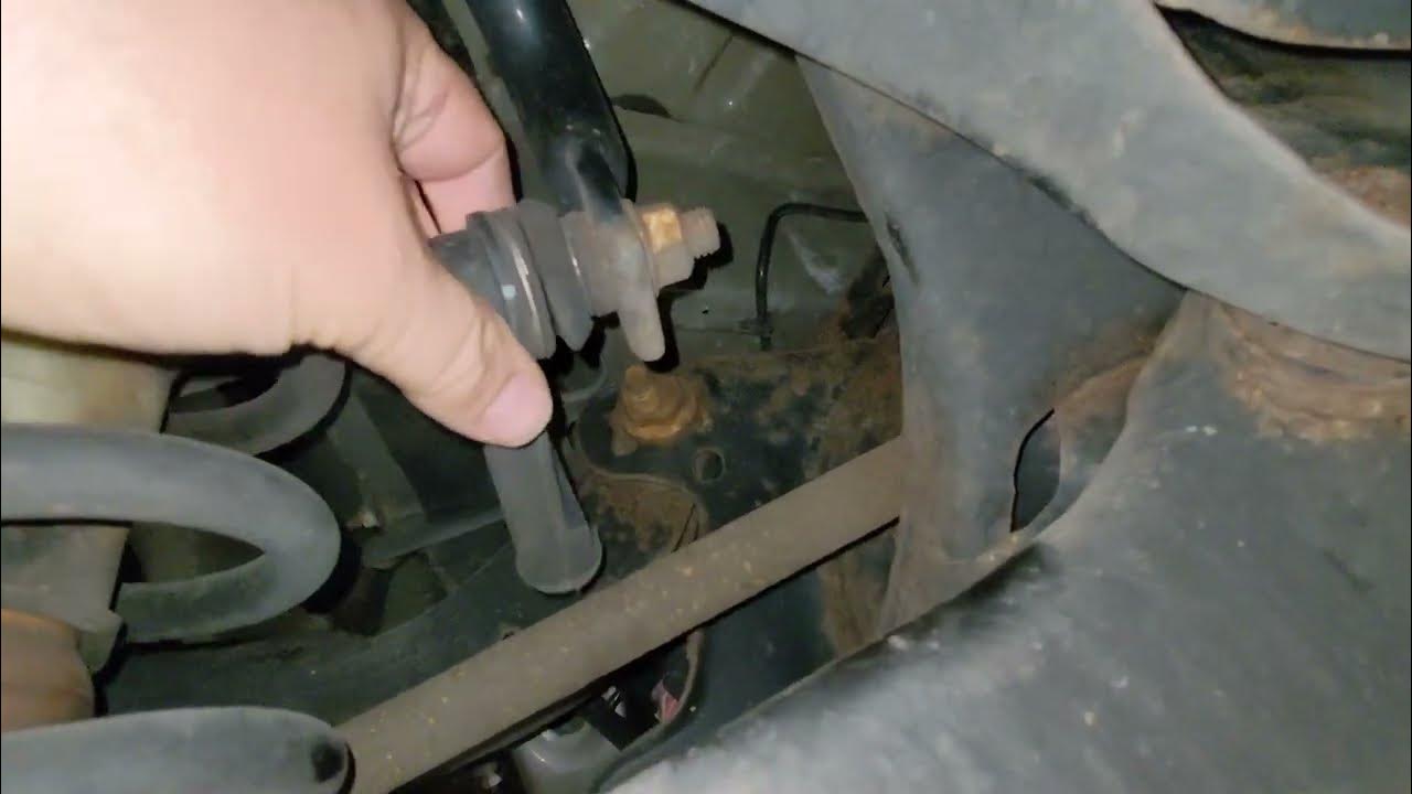 How to inspect & diagnose rear stabilizer link 2012 Chevy Equinox