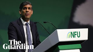 Sunak announces support for rural communities at NFU conference – watch live