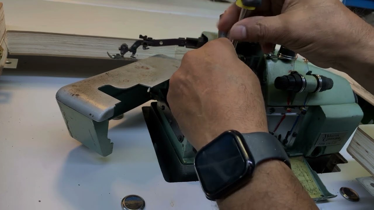 Willcox & Gibbs 500 I Demonstration Thread and tips. 