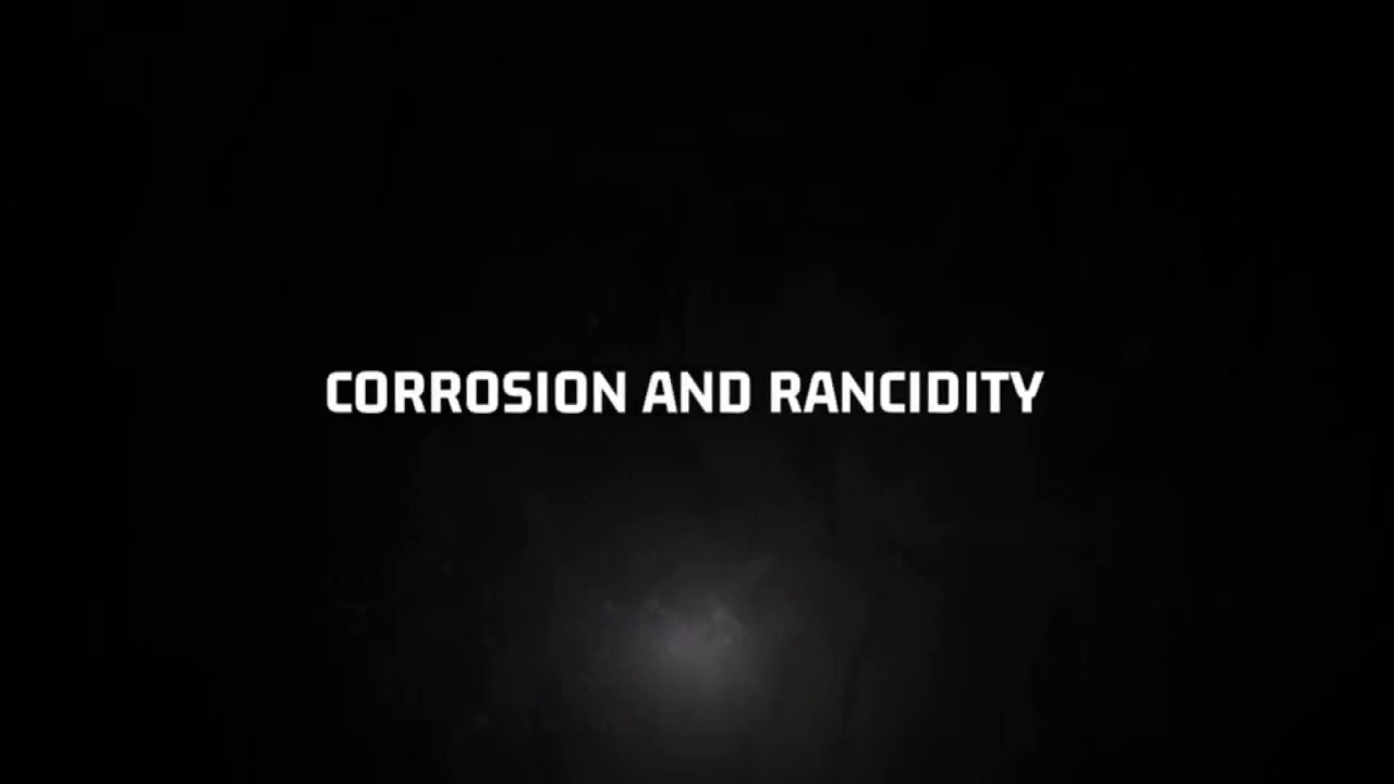 corrosion and rancidity - YouTube
