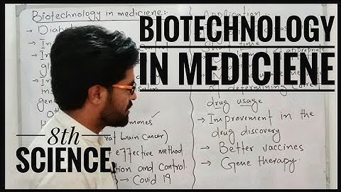Biotechnology In Mediciene || Class 8th Science Chapter - 4 - Biotechnology in pashto