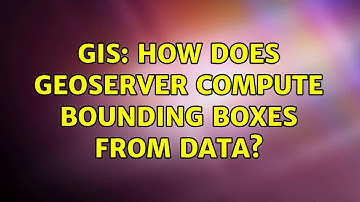 GIS: How does Geoserver compute bounding boxes from data?
