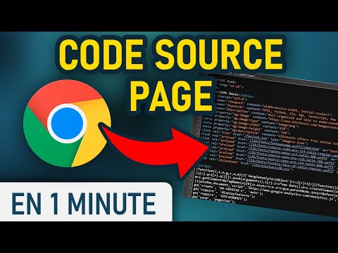 Vidéo: Comment modifier le code source dans Chrome ?