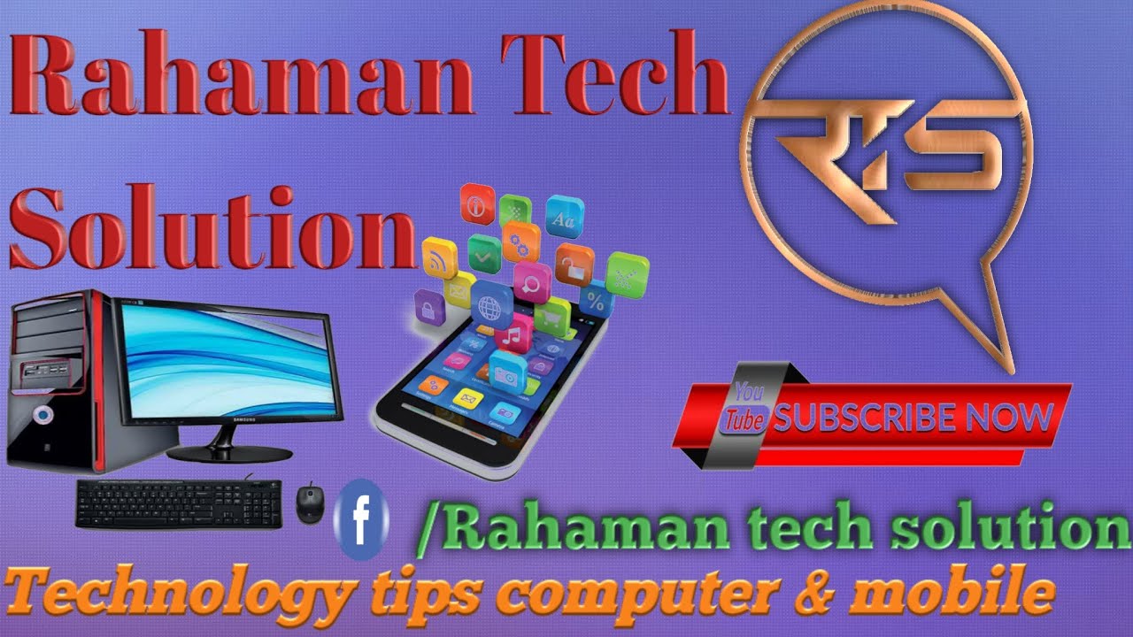 Rahaman tech solution intro video - YouTube