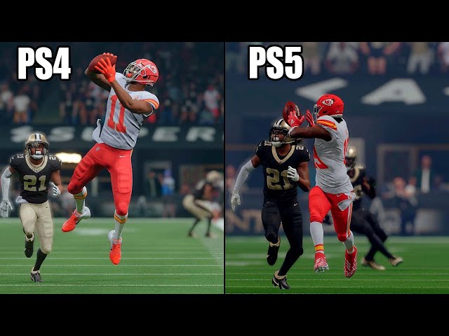 PS4 vs. PS5 Madden NFL 24 Comparison 