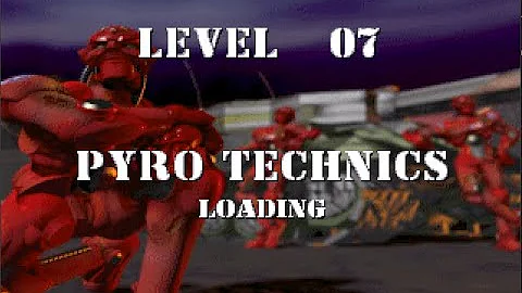 The Bitmap Brothers - Z (1996) Walkthrough (Warlord) LEVEL 07 Pyro Technics